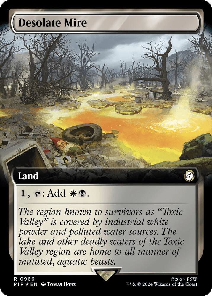 Desolate Mire (Extended Art) (Surge Foil) [Universes Beyond: Fallout] 966