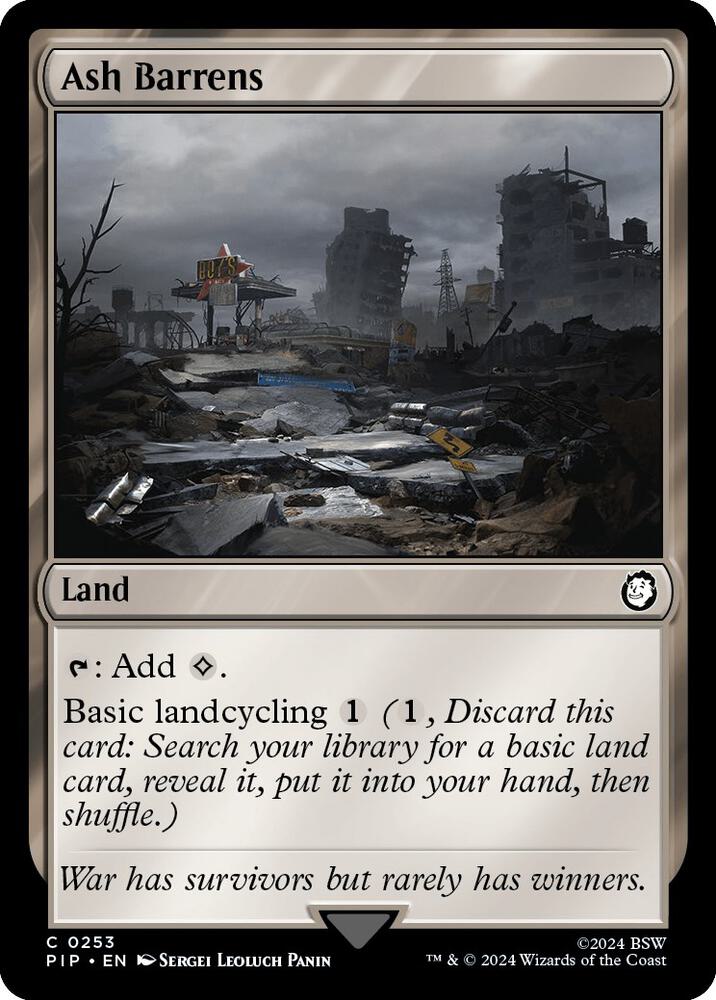 Ash Barrens [Universes Beyond: Fallout] 253
