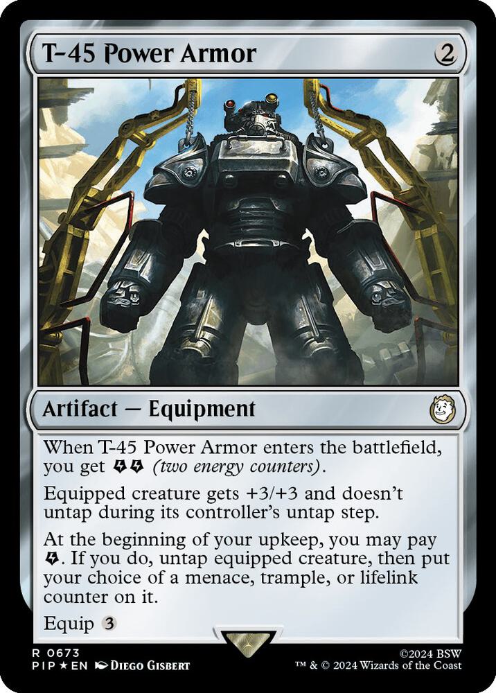 T-45 Power Armor (Surge Foil) [Universes Beyond: Fallout] 673