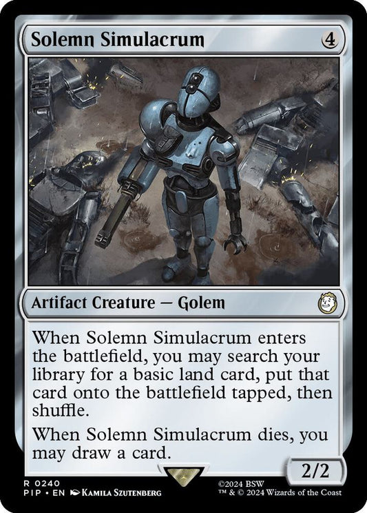 Solemn Simulacrum [Universes Beyond: Fallout] 240