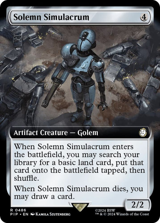 Solemn Simulacrum (Extended Art) [Universes Beyond: Fallout] 486