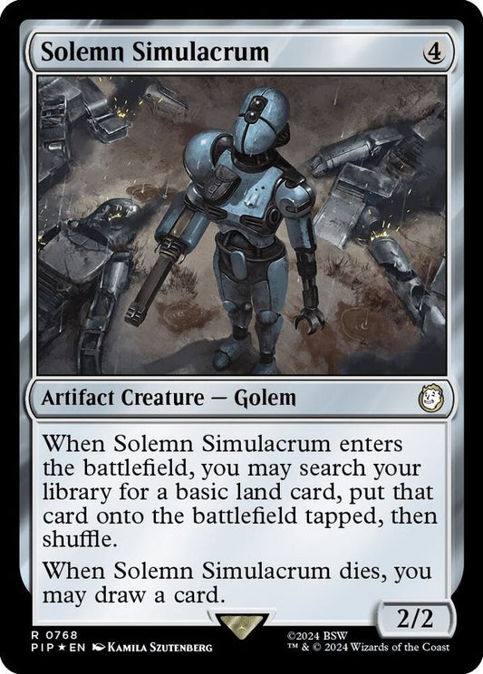 Solemn Simulacrum (Surge Foil) [Universes Beyond: Fallout] 768