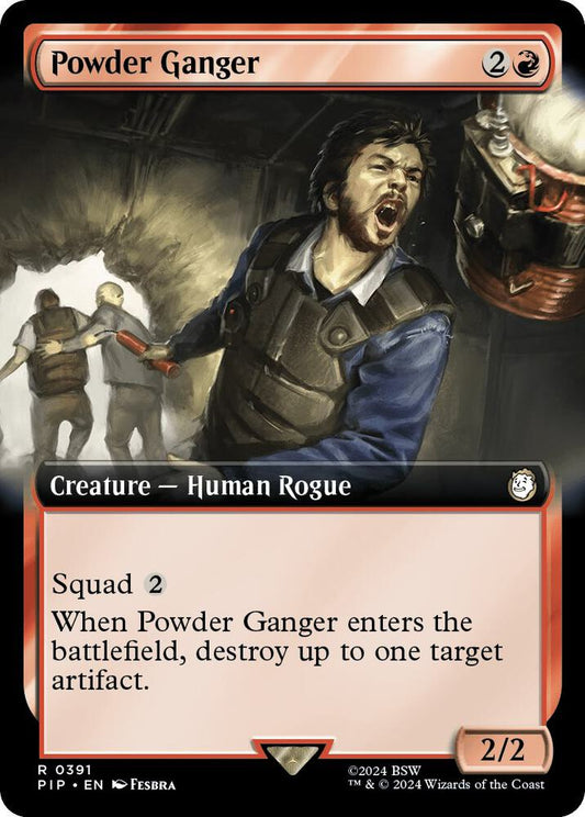 Powder Ganger (Extended Art) [Universes Beyond: Fallout] 391