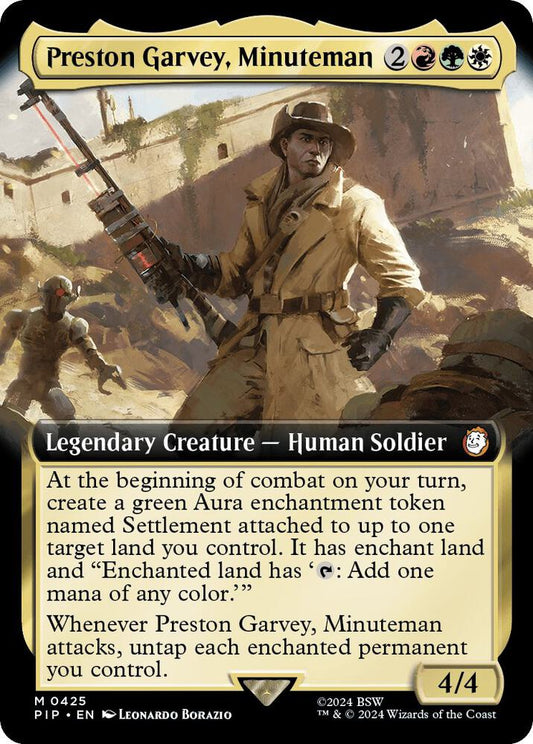 Preston Garvey, Minuteman (Extended Art) [Universes Beyond: Fallout] 425