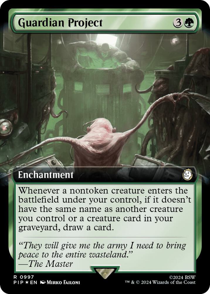 Guardian Project (Extended Art) (Surge Foil) [Universes Beyond: Fallout] 997
