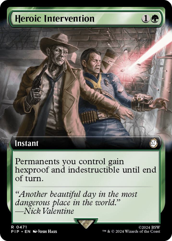 Heroic Intervention (Extended Art) [Universes Beyond: Fallout] 471