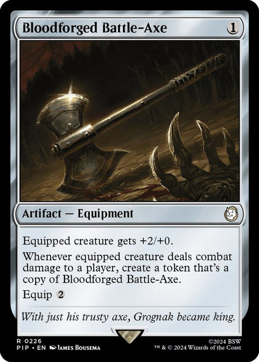 Bloodforged Battle-Axe [Universes Beyond: Fallout] 226