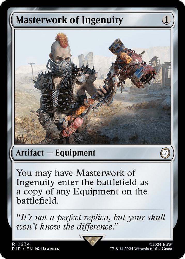 Masterwork of Ingenuity [Universes Beyond: Fallout] 234