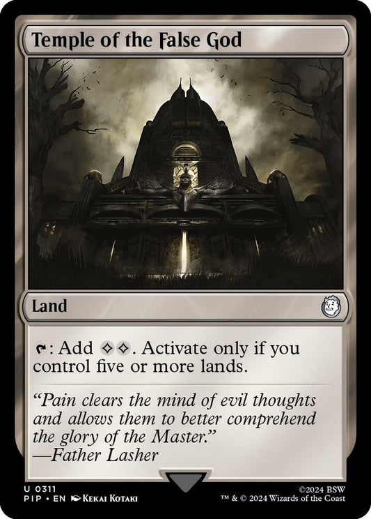 Temple of the False God [Universes Beyond: Fallout] 311
