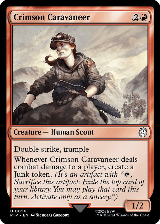 Crimson Caravaneer [Universes Beyond: Fallout] 56