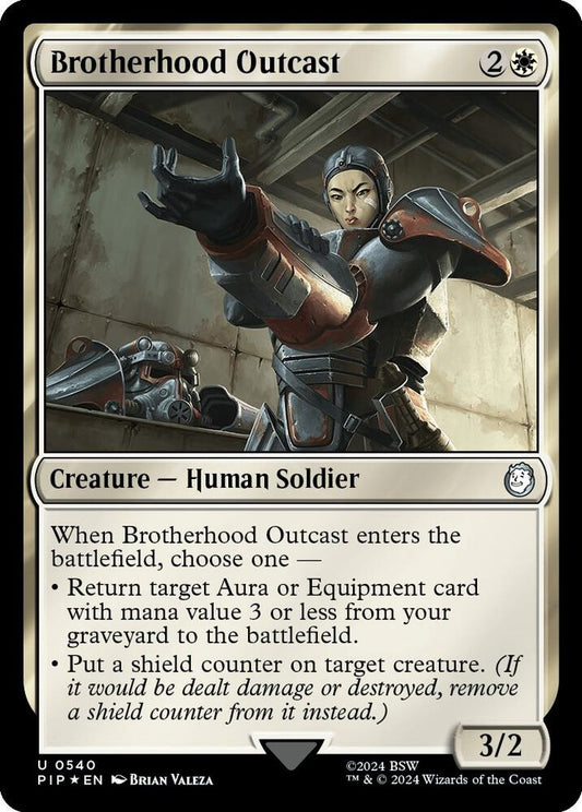 Brotherhood Outcast (Surge Foil) [Universes Beyond: Fallout] 540