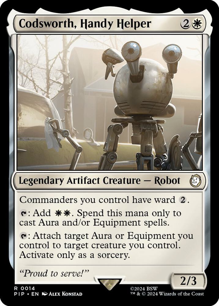 Codsworth, Handy Helper [Universes Beyond: Fallout] 14