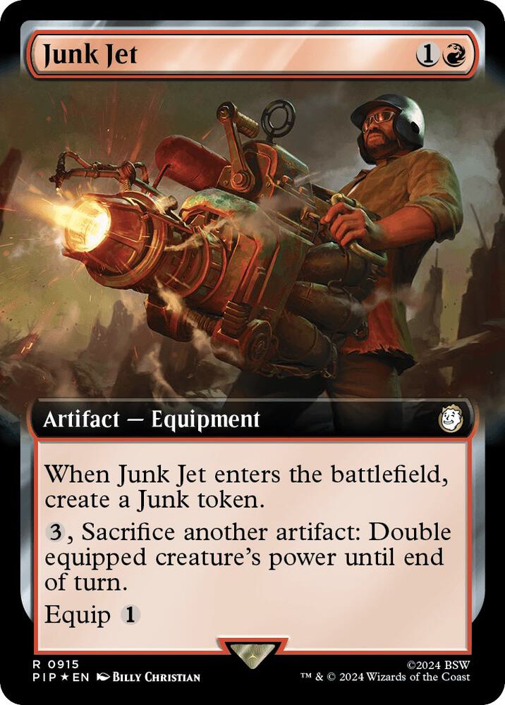Junk Jet (Extended Art) (Surge Foil) [Universes Beyond: Fallout] 915