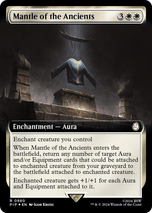 Mantle of the Ancients (Extended Art) (Surge Foil) [Universes Beyond: Fallout] 980