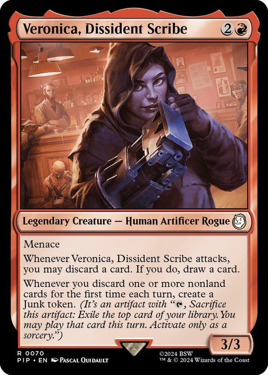 Veronica, Dissident Scribe [Universes Beyond: Fallout] 70