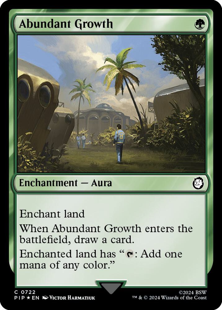 Abundant Growth (Surge Foil) [Universes Beyond: Fallout] 722