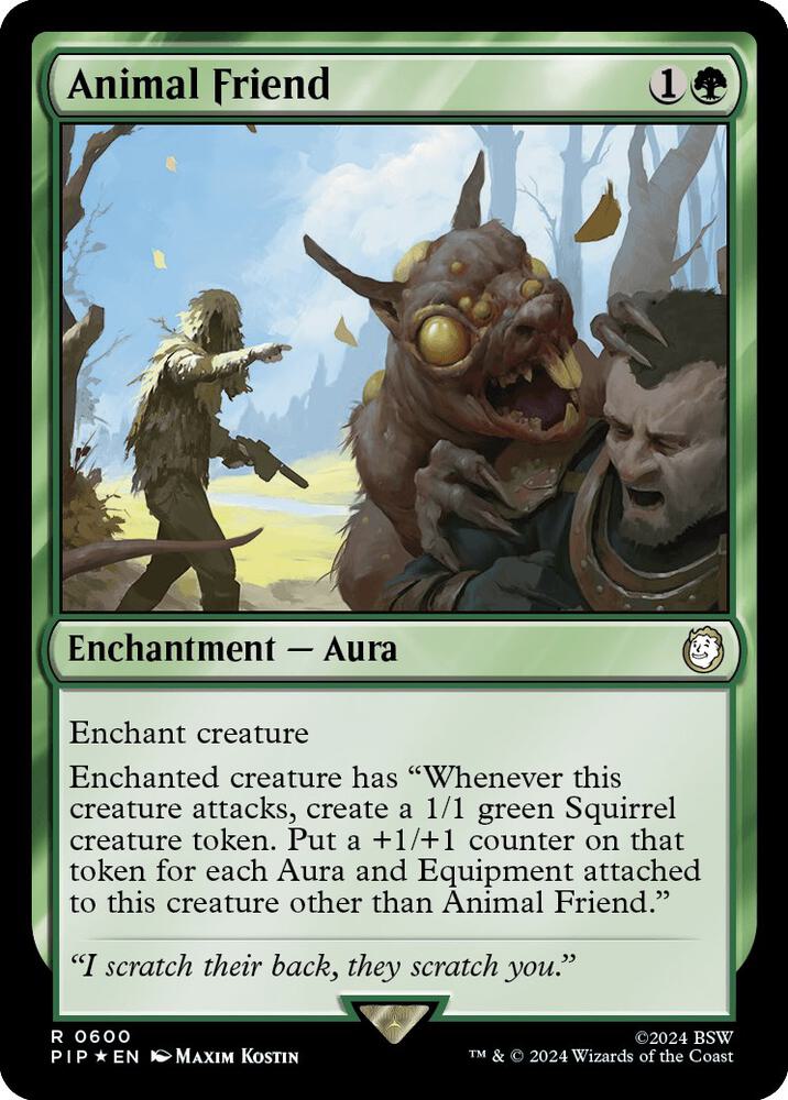 Animal Friend (Surge Foil) [Universes Beyond: Fallout] 600