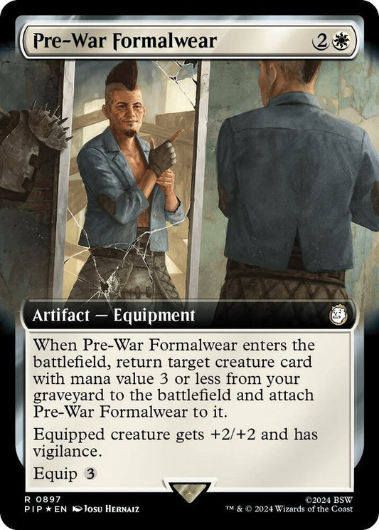 Pre-War Formalwear (Extended Art) (Surge Foil) [Universes Beyond: Fallout] 897
