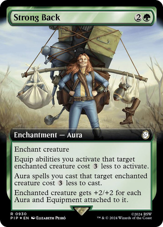 Strong Back (Extended Art) (Surge Foil) [Universes Beyond: Fallout] 930