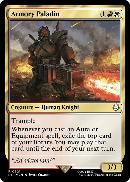 Armory Paladin (Surge Foil) [Universes Beyond: Fallout] 621