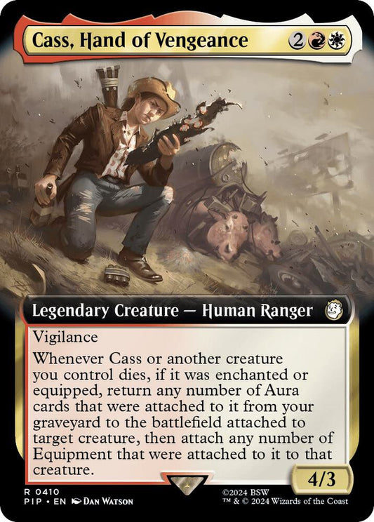 Cass, Hand of Vengeance (Extended Art) [Universes Beyond: Fallout] 410