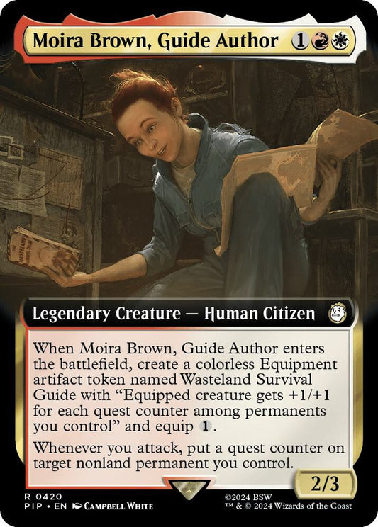 Moira Brown, Guide Author (Extended Art) [Universes Beyond: Fallout] 420