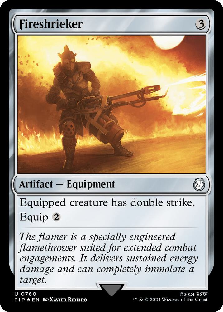 Fireshrieker (Surge Foil) [Universes Beyond: Fallout] 760