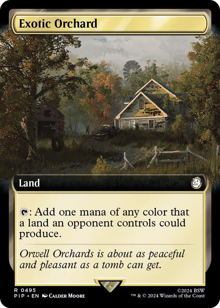 Exotic Orchard (Extended Art) [Universes Beyond: Fallout] 495