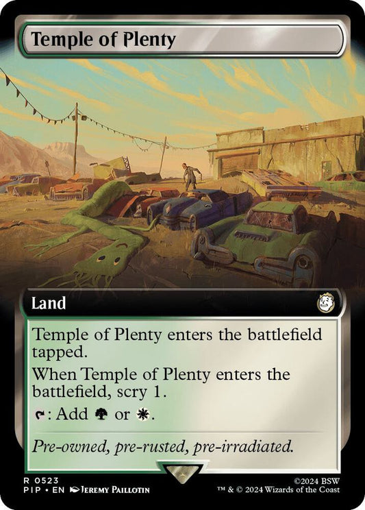 Temple of Plenty (Extended Art) [Universes Beyond: Fallout] 523