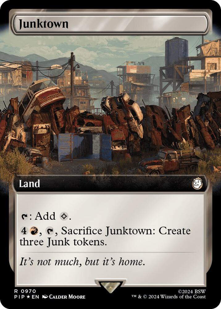 Junktown (Extended Art) (Surge Foil) [Universes Beyond: Fallout] 970