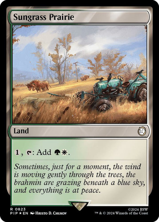 Sungrass Prairie (Surge Foil) [Universes Beyond: Fallout] 823