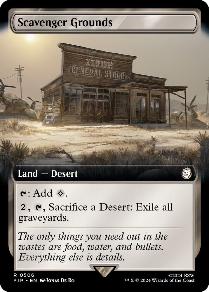 Scavenger Grounds (Extended Art) [Universes Beyond: Fallout] 506