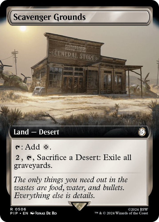 Scavenger Grounds (Extended Art) [Universes Beyond: Fallout] 506