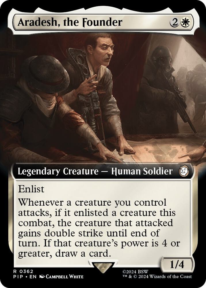 Aradesh, the Founder (Extended Art) [Universes Beyond: Fallout] 362