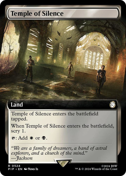 Temple of Silence (Extended Art) [Universes Beyond: Fallout] 524
