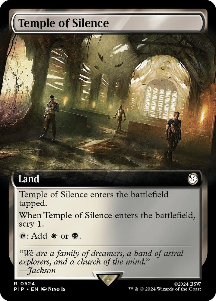 Temple of Silence (Extended Art) [Universes Beyond: Fallout] 524