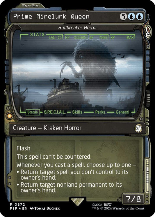 Prime Mirelurk Queen - Hullbreaker Horror (Showcase) (Surge Foil) [Universes Beyond: Fallout] 872