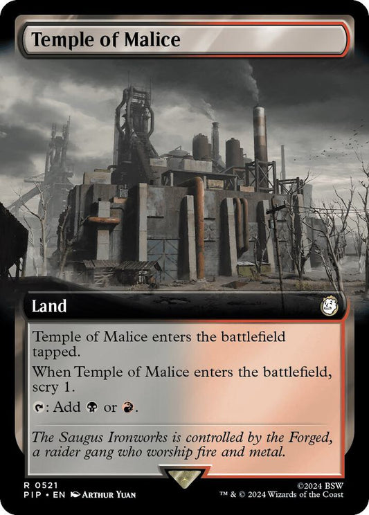 Temple of Malice (Extended Art) [Universes Beyond: Fallout] 521