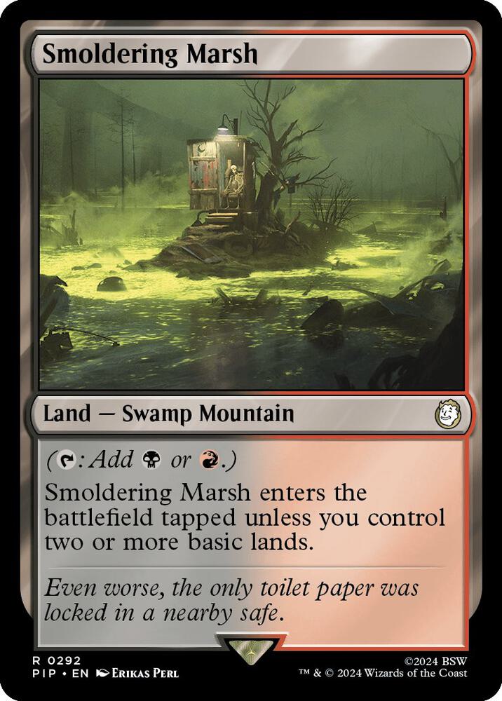 Smoldering Marsh [Universes Beyond: Fallout] 292