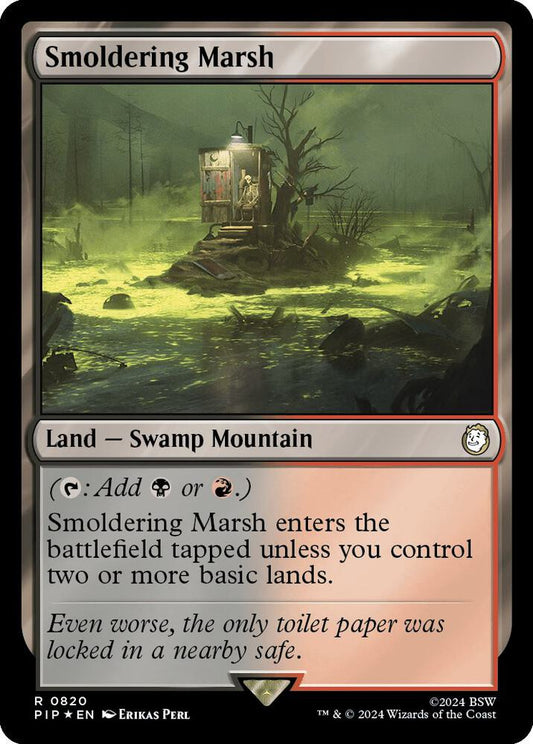 Smoldering Marsh (Surge Foil) [Universes Beyond: Fallout] 820