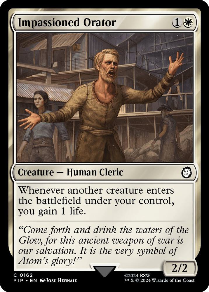 Impassioned Orator [Universes Beyond: Fallout] 162