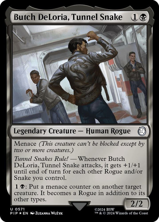 Butch DeLoria, Tunnel Snake (Surge Foil) [Universes Beyond: Fallout] 571