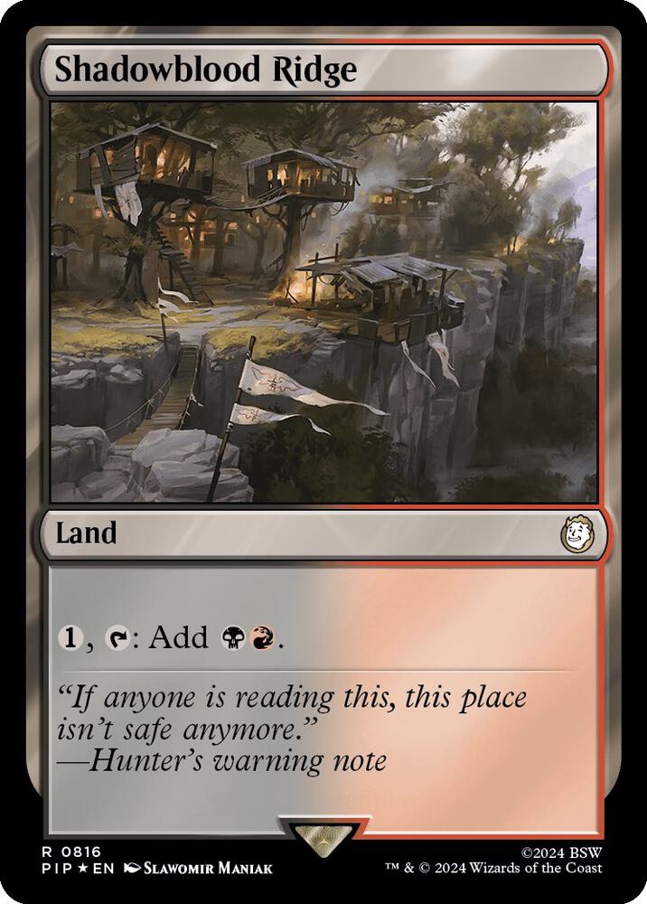 Shadowblood Ridge (Surge Foil) [Universes Beyond: Fallout] 816