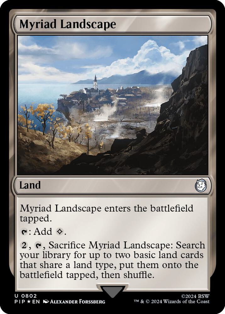 Myriad Landscape (Surge Foil) [Universes Beyond: Fallout] 802