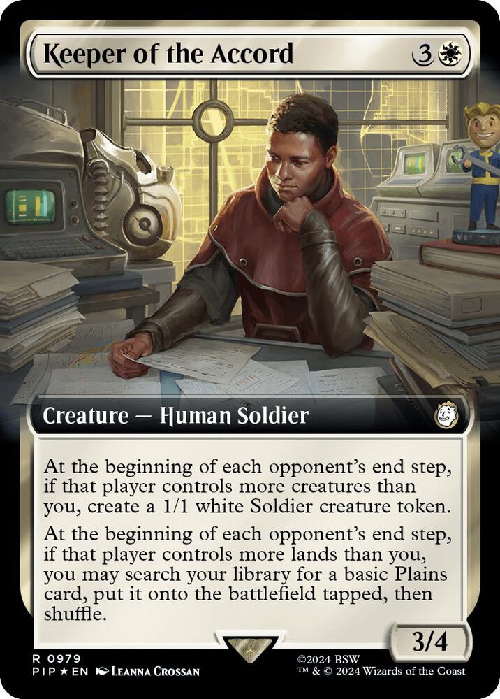 Keeper of the Accord (Extended Art) (Surge Foil) [Universes Beyond: Fallout] 979