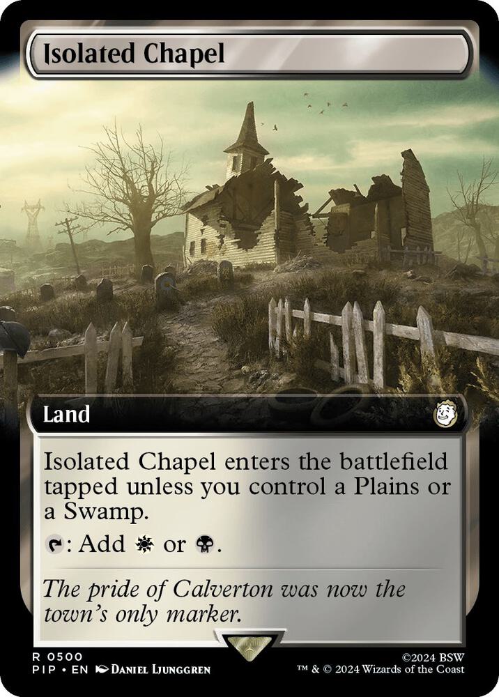 Isolated Chapel (Extended Art) [Universes Beyond: Fallout] 500