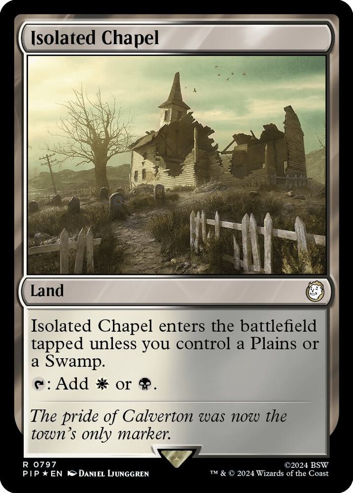 Isolated Chapel (Surge Foil) [Universes Beyond: Fallout] 797