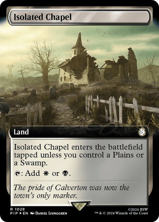 Isolated Chapel (Extended Art) (Surge Foil) [Universes Beyond: Fallout] 1028