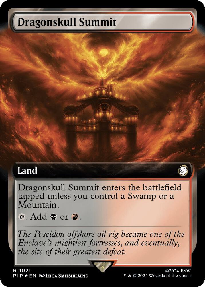 Dragonskull Summit (Extended Art) (Surge Foil) [Universes Beyond: Fallout] 1021