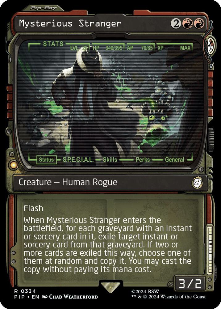 Mysterious Stranger (Showcase) [Universes Beyond: Fallout] 334